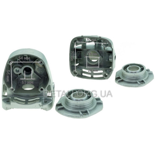 Корпус редуктора (голова) болгарки УШМ Stern 230 D