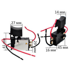 Кнопка шуруповерт Makita 6260D 6270D 6280D 8270D 8280D оригінал 650556-9