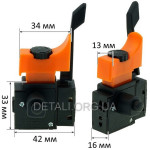 Кнопка дриля Bosch (Бош), Black&Decker (Блек декер)