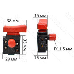 Кнопка болгарки Stern 180 L