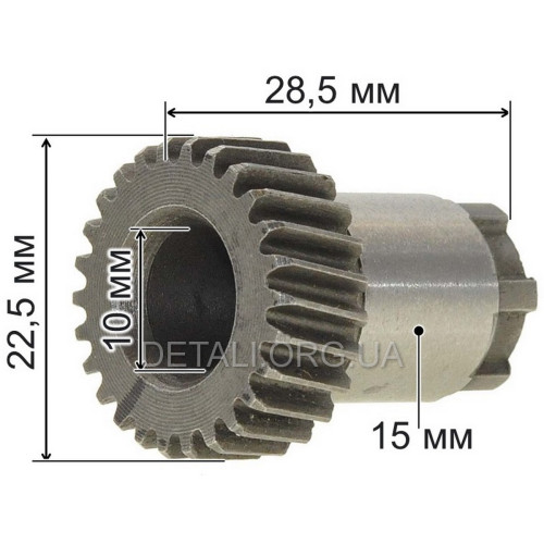 Ответная шестерня перфоратора Bosch 2-24 d22,5 h28,5 26-з право 1616328042