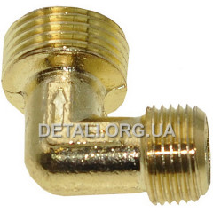 Кутник перехідник компресора 1/2"-3/8"