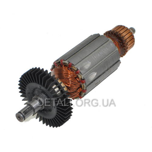 Якорь болгарка Wintech 125 / Зенит ЗУШ-125/950 (154*38 шпонка 8мм)