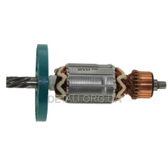 Якір відбійного молотка Makita HM 0810 / Титан PM1315 (165*41 7-з / ліво) аналог 516148-3 2