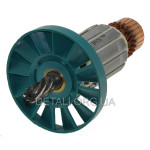 Якір відбійного молотка Makita HM 0810 / Титан PM1315 (165*41 7-з / ліво) аналог 516148-3