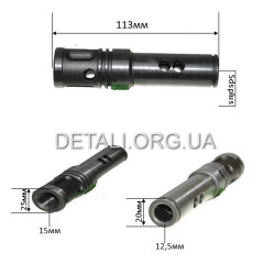 Ствол перфоратора D25 L113 (квадрат)