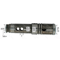 Ствол перфоратора D25 L113 Sturm - RH2525-V, Start-PRO-SRH-1470, Graund-ПЭ-1370, Элпром-ЭПЭ-1300-2,  2