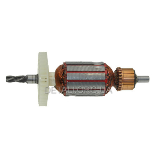 Якір дриль Bosch 13 RE( 143*35 4-з /ліво) аналог 2604011259