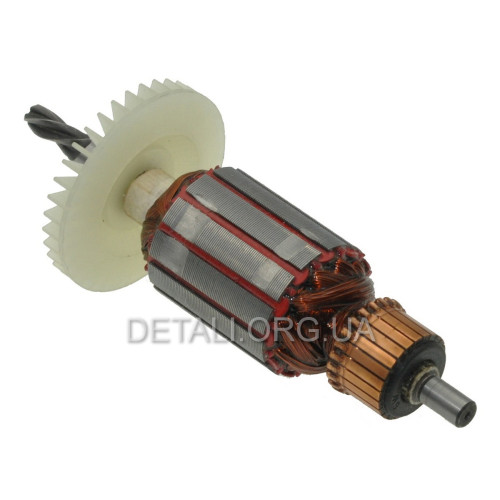 Якорь дрель Bosch GSB 13 RE (143*35 4-з /лево) аналог 2604011259