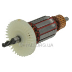 Якір дриль Bosch 13 RE( 143*35 4-з /ліво) аналог 2604011259