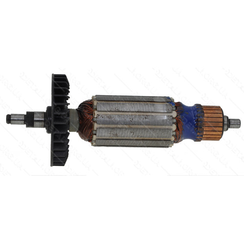 Якорь болгарки Makita 9525NB (144*32 под вал 6мм / шлиц) аналог 517303-0