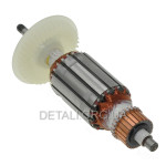 Якорь болгарка Bosch 6-100 / Зенит ЗУШ 125/800 (153,5*35 посадка 6мм) аналог 1604010667