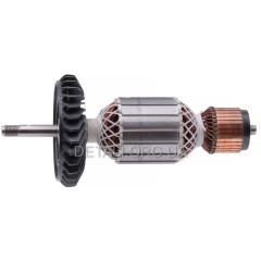 Якорь болгарки Bosch GWS 20-180 (L205*D54мм/резьба М10-левая) аналог 1604011296