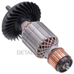 Якір болгарки Bosch GWS 20-180 (L205*D54мм/різьба М10-ліва) аналог 1604011296
