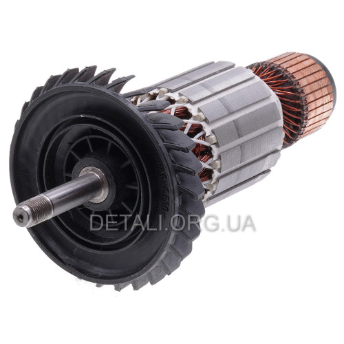 Якір болгарки Bosch GWS 20-180 (L205*D54мм/різьба М10-ліва) аналог 1604011296