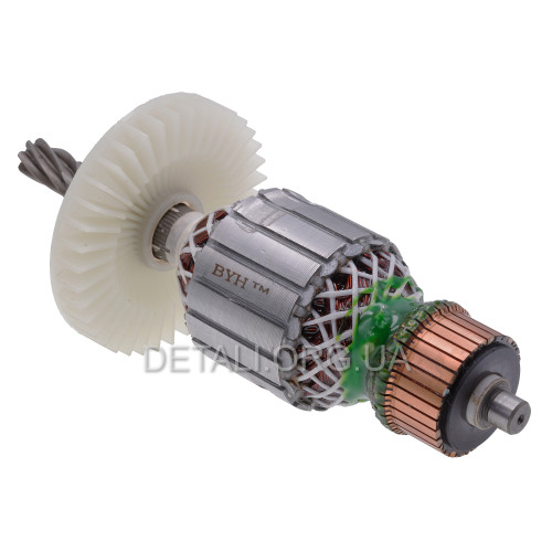 Якір відбійного молотка Makita HM 1202C / HM 1242C (192 * 54 7-з / право) аналог 516803-7