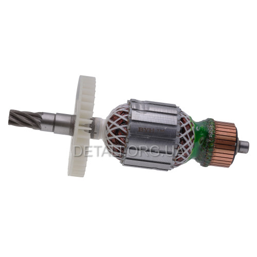 Якорь отбойного молотка Makita HM 1202C / HM 1242C (192*54 7-з /право) аналог 516803-7