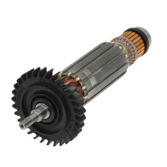 Якорь болгарка Makita GA4030 / GA5030 / GA4530 оригинал 517649-4 (160*29,5 резьба 6мм)  2