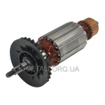 Якорь болгарка Einhell 125 / Odwerk (Одверк) 125, Defiant 125; 950W (167*40 шпонка 8мм)