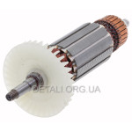 Якорь болгарка Sparky 125 7-ка 850W VJ Parts (155*32 посадка 7мм)