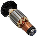 Якорь болгарка Makita GA9030/GA7030 (верс1) оригинал (217*54 резьба 9 мм) 516963-5/517828-4