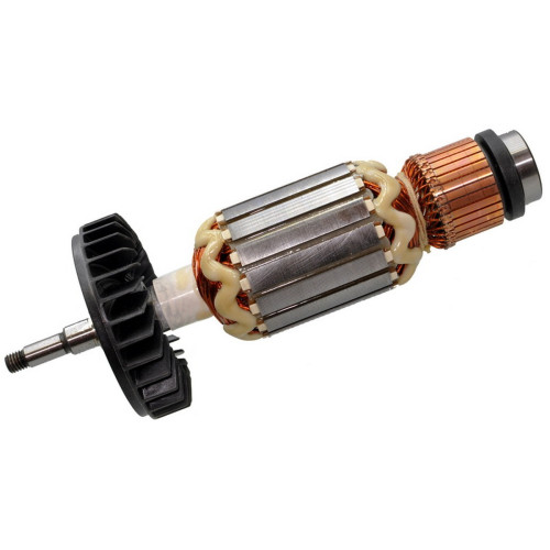Якорь болгарка Makita GA9030/GA7030 (верс1) оригинал (217*54 резьба 9 мм) 516963-5/517828-4