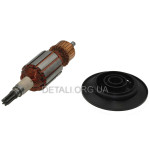 Якорь отбойный молоток Bosch GSH 5 СE (169*40 6-з /прямо) 1614010180 