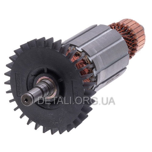 Якір болгарки Wintech 180/1900 (L177/D44 шпонка 9мм)