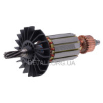 Якір перфоратора Bosch GBH 2-26 DFR/DRE (153*35 7-з/ліво) аналог 1614010709