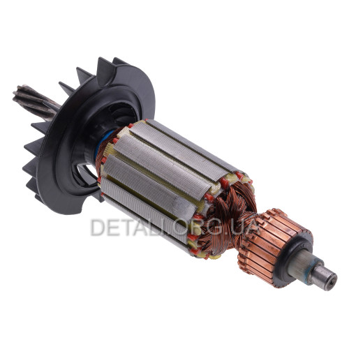 Якорь перфоратора Bosch GBH 2-26 DFR/DRE (153*35 7-з/лево) аналог 1614010709 