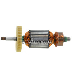 Якорь рубанок Rebir IE 5708 C без шпонки оригинал (198,5*53,5 без шпонк, резьба) 2