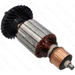 Якорь болгарка Арсенал 230/2400 / Интерскол 230/2600 (225,5*59 шпонка резьба 10мм)