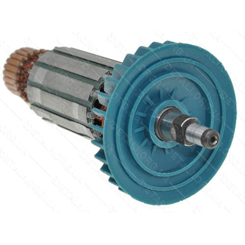 Якір болгарки Makita 9527NB (144*32 під вал 6,5мм / шліц) GUA аналог 517308-0