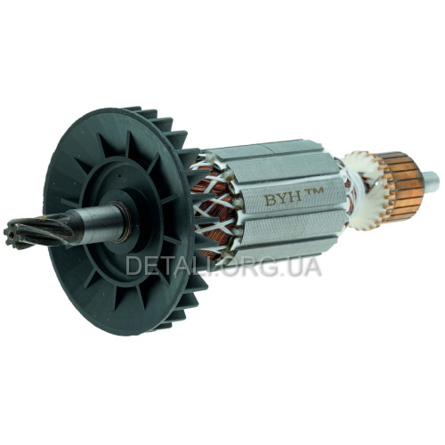 Якорь перфоратора Makita HR2470 (165*35 6-з / право) аналог 515289-2