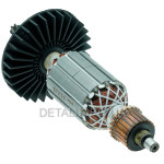 Якорь перфоратора Makita HR2470 (165*35 6-з / право) аналог 515289-2