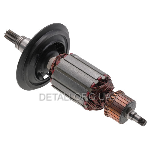 Якір (ротор) VJ-Parts перфоратора для Bosch GBH 7 DE (211*46 8-з прямо) аналог 1614010213.