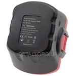 Акумулятор для шуруповерта Bosch Ni-Cd 12V 1,5Ah аналог 2607335542