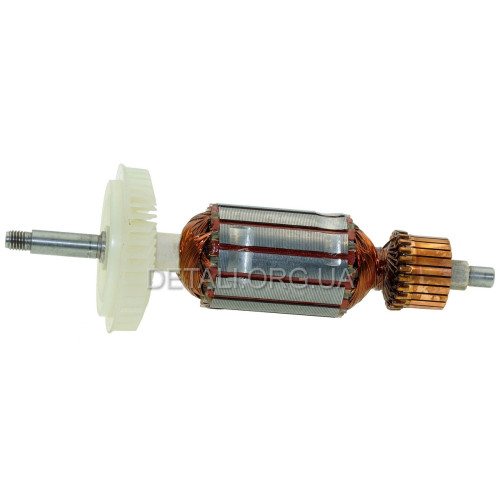 Якорь болгарка Bosch GWS7-125 (163*35 посадка 8мм) аналог 1604010633