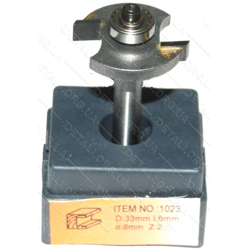 Фреза Globus Item 1023 D33mm l6mm d8mm Z1