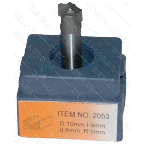 Фреза Globus Item 2053 D10mm L9mm d8mm R5mm