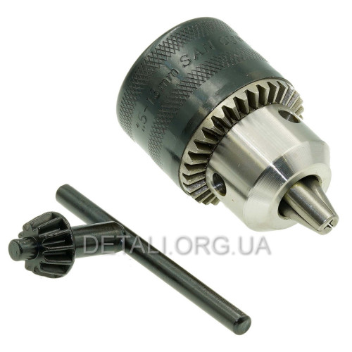 Патрон під ключ 3/8" 1,5-13 мм