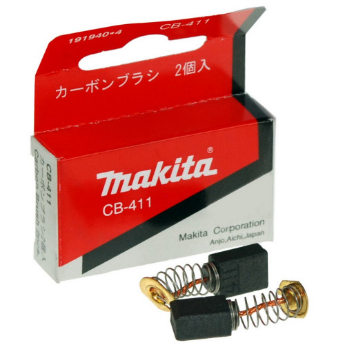 Щітки Makita CB-411 6х9 болгарки (УШМ) 9521NB оригінал 191940-4