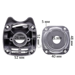 Корпус редуктора болгарки УШМ Einhell 850-1