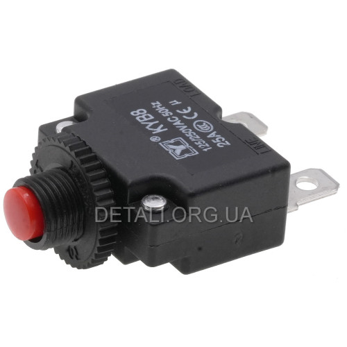 Теплове реле KYB8 25А (мале)