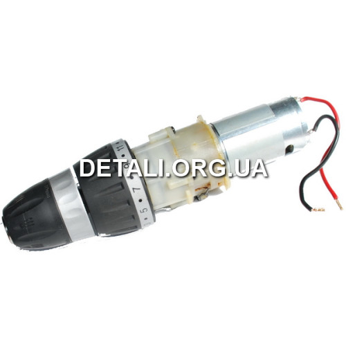 механіка шуруповерта Einhell 18V(двигун, редуктор, патрон)