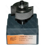 Фреза Globus Item 1023 D33mm L14mm d8mm Z:2