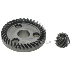 Шестерни (пара) болгарки Makita GA5030 аналог 227545-5 + 227546-3 (d1 12*44.5/d2 6*16/h2 11) 2
