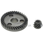Шестерни (пара) болгарки Makita GA5030 аналог 227545-5 + 227546-3 (d1 12*44.5/d2 6*16/h2 11)
