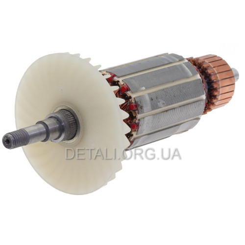 Якір болгарки Hitachi G15SA2, ТИТАН ПШУМ12-150 (170*41 посадка 8мм)