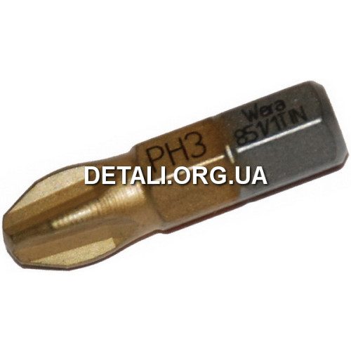 Бита Wera PH3 25mm Tin